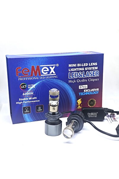 FEMEX H7 Pro Exclusive Mini Bi-Led Kendinden Mercekli Csp Lextar Chipset