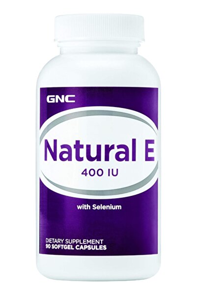 G.N.C فيتامين هـ الطبيعي 400 وحدة دولية مع السيلينيوم