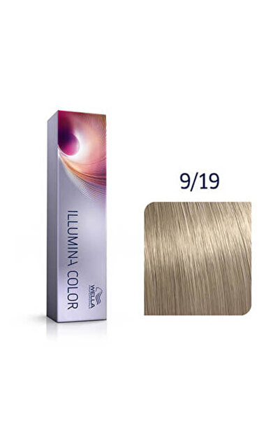 Wella Professionals Illumina Color 9/19 - bright ash blue blonde, 60ml