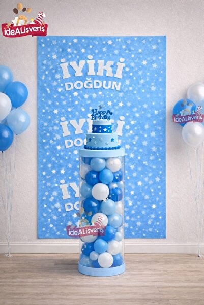 Laviyosa Set de decorațiuni pentru petrecerea de ziua de naștere, simplu și e...