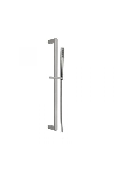 Ramon Soler Shower Set, Ramon Soler, Alexia, brushed nickel, 70 cm bar