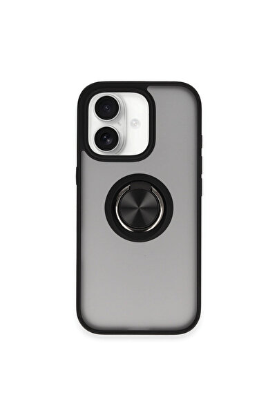 eco port iPhone 16 Case Montreal Ring Silicone Cover - Black