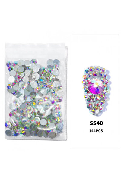 Pink Nails Set cristale pentru unghii Crystal AB SS 40