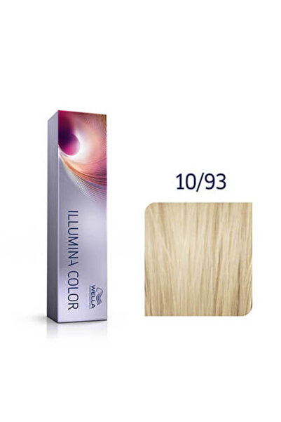 Wella Professionals Illumina Color 10/93 - blond deschis strălucitor, auriu p...