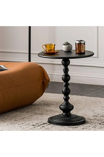 N.zone Classic side table in elegant black (40*52*28) cm