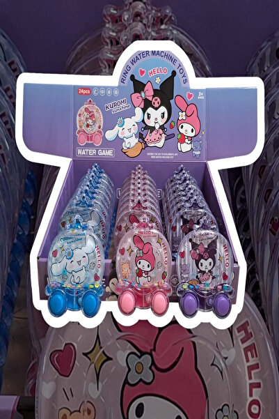 HOŞGARDENS Kuromi Hello Kıtty Su da Halka Geçirme Oyunu - Su Tetrisi - Su Oyu...