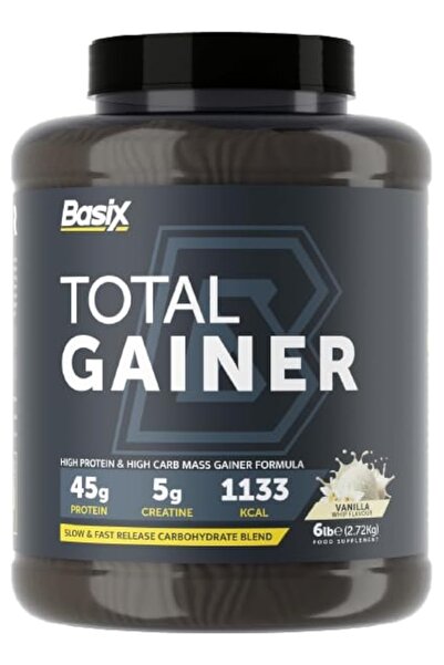 Basix عبوة توتال جينر بنكهة الفانيليا المخفوقة 6 أرطال