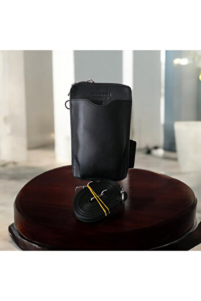 valentina victoria Valvic Genuine Leather Phone Holder Mailman's Bag