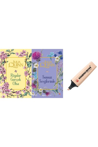 Epsilon Yayınevi Rüyalar Gerçek Olsa + Sonsuz Sevgilerimle 2 Kitap Set (KALEM...