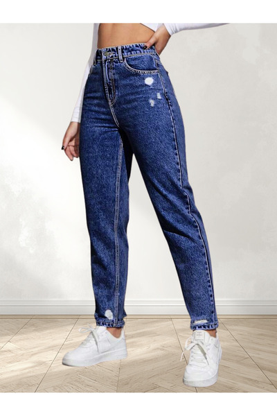 Noxter Women's Yırpratmalı Jean Pants