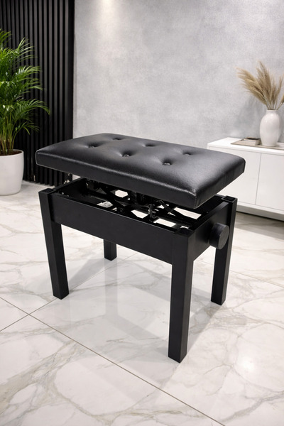 Katre Müzik Okulu Yayınları Katre Ayarlı Piyano Taburesi (Siyah)