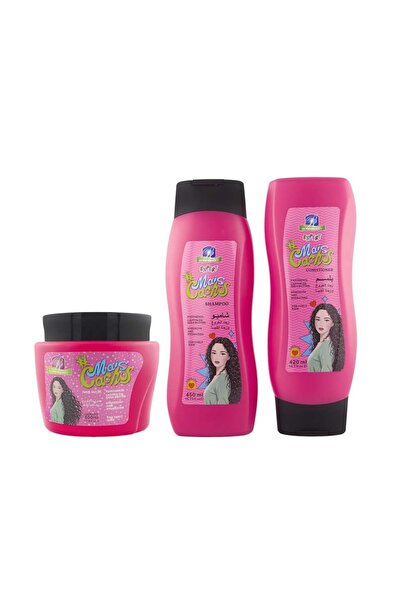 ROSE BERRYY مجموعة ترطيب الشعر الكيرلي الجاف :كيرلي ستايل الثلاثية – شامبو، ب...