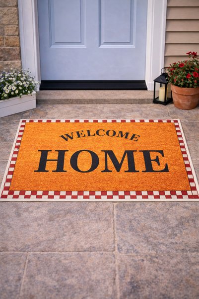 Arvital Non-Slip Base Carpet Door Mat 40X60 cm Model Option Washable Dust-Collecting