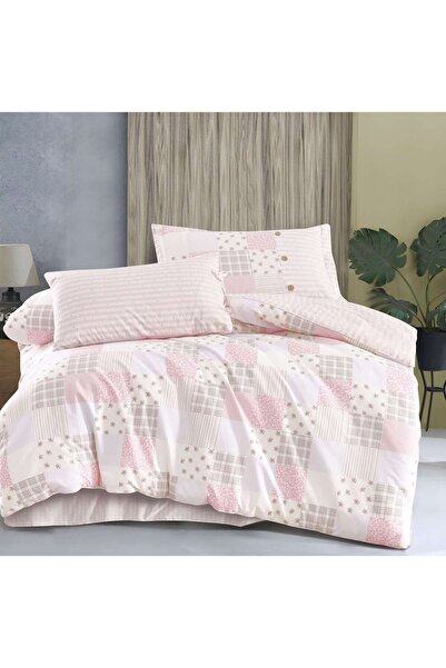 Alhabib bedding Single and a half summer bedspread, pink cotton, multi-patter...