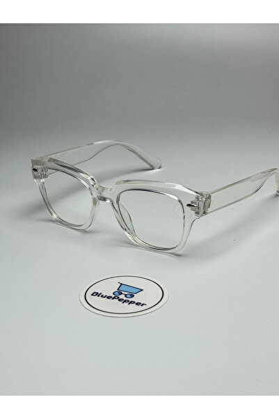 BluePepper Venus Transparent Blue Light Filter Screen Glasses Can Replace Opt...