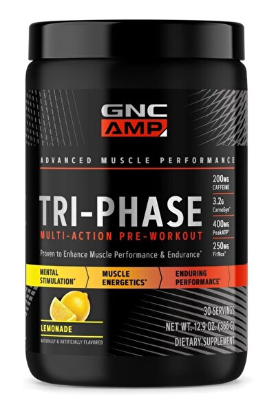 G.N.C Tri-Phase Multi-Action Pre-Workout Supports Muscle Performance And Endu...