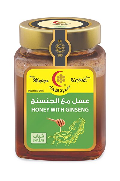 Mujeza Al-Shifa عسل مع الجنسنج للشباب 500 جرام