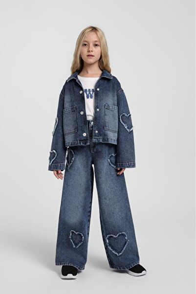 HAUSEkids Set de 3 piese pentru fete Musness Cowgirlls, 5-14 ani - Indigo