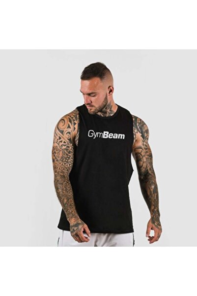 GymBeam Maiou bărbătesc negru, cu imprimeu croit