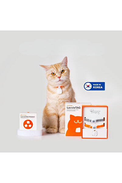 PurrSong LavvieTAG Başlangıç Kiti Kedinizin aktivitelerini ve sağlığını takip...