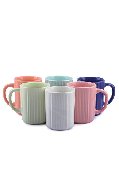Generic Ceramic Coffee Mug Set Of 5, Tea & Coffee Cups,Chip Resistant Large S...