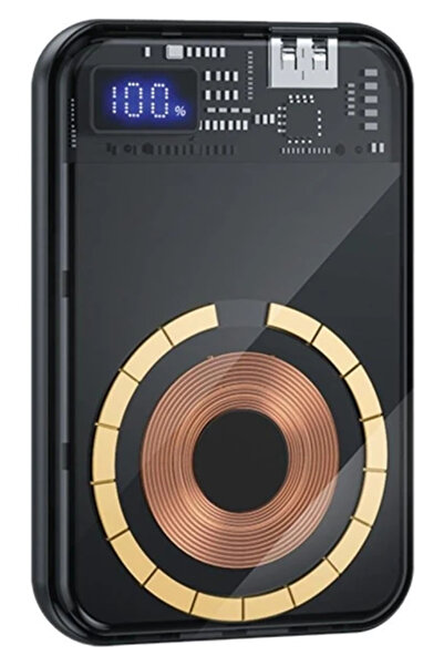 Dexim S5 10.000mAh Şeffaf Magsafe Powerbank