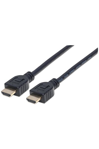MANHATTAN HDMI/HDMI Monitor Cable V2.0 M/M Ethernet 5m Black