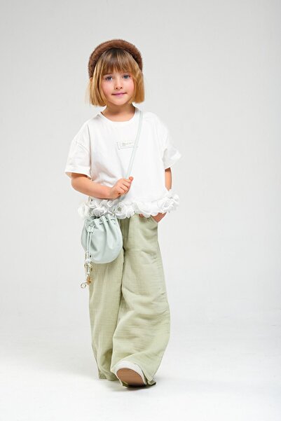 HAUSEkids 4-8 Years Old Asuman Two Girls' Set - Khaki