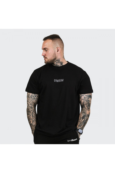 GymBeam Tricou FIT Negru