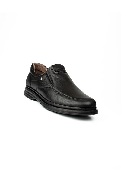 Voyager M840 Black Leather Loafer Casual Men's Shoes