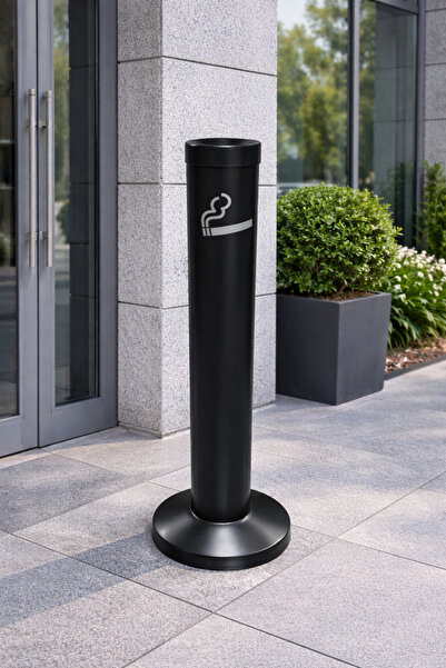 Neva Paslanmaz Dış Mekan Bahçe Ve Kapı Önü İzmaritlik Ayaklı Küllük