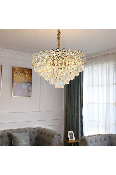 Alessandro DESIGN Πολυέλαιος WINDSOR Nobile Crystal 5xE14, Διάμετρος 40cm, Λα...