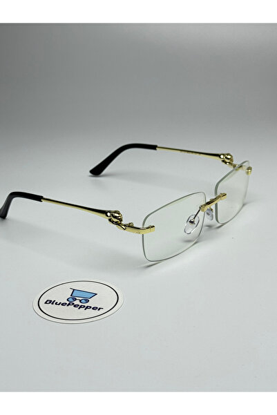 BluePepper Cartyy V14 Rectangular Model Panther Detailed Blue Light Filter Sc...