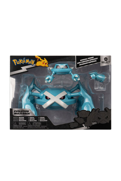 Pokemon Select Seri Evolution Figür Seti Beldum Metang Meta