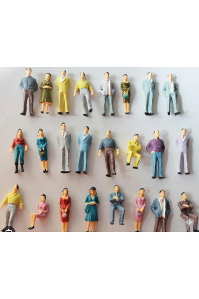 sfs elektrik insan figürü maket 5'li 1/50 ölçekli