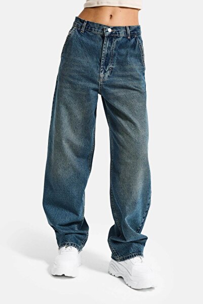 it's basic Women's Denim Color 2S6-8 Skater Fit Loose Fit 100% Cotton Denim Jean