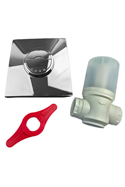 VitrA Square flush plate, 3/6 liters, chrome finish