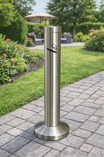 Neva Paslanmaz Dış Mekan Bahçe Ve Kapı Önü İzmaritlik Ayaklı Küllük