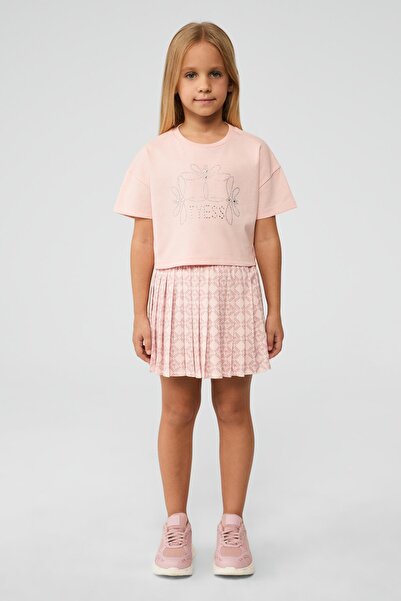 Tyess Ροζ μπλουζάκι για κορίτσια BG Store