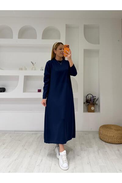 Trendingsize فستان بأكمام طويلة من قماش المودال