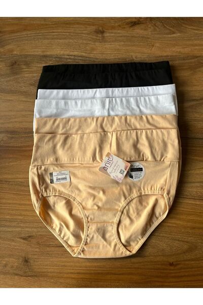 Anıt Women's wide waistband panties 6-pack