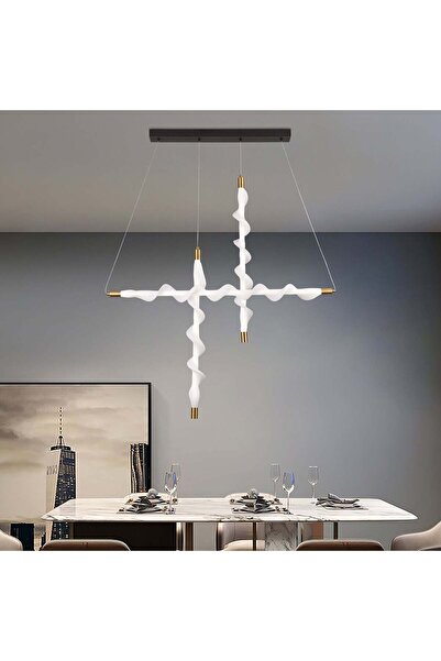 Alessandro DESIGN Lustra LED Suspendata Acril LT761/3GD, Lumina 3000/4000/600...