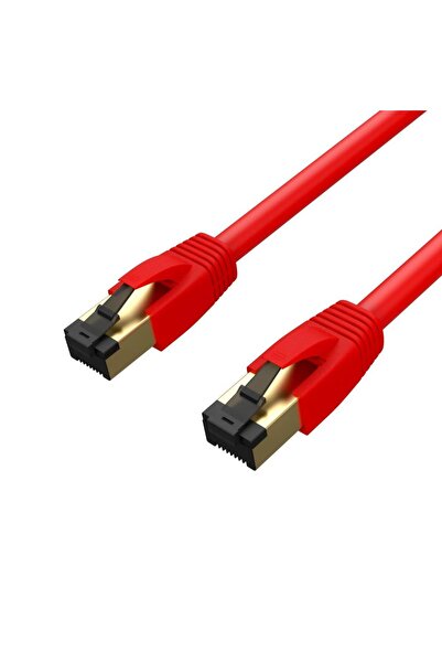 50 Cm CAT8 Kablo F/FTP LSZH Ethernet Network Lan Ağ Kablosu