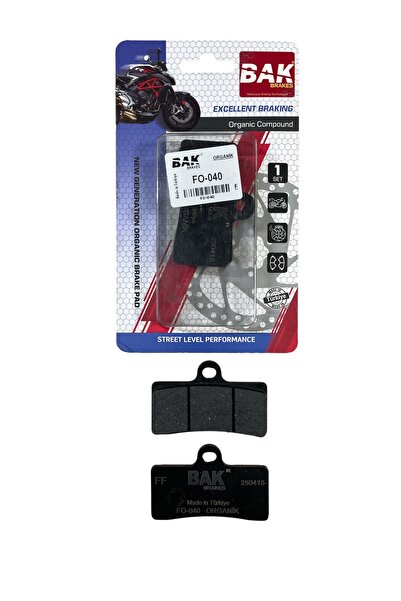 MOTORKİT MK BAK ORGANİK ÖN BALATA TAKIMI CF MOTO SR 250 / NK 250 / CL-X 250