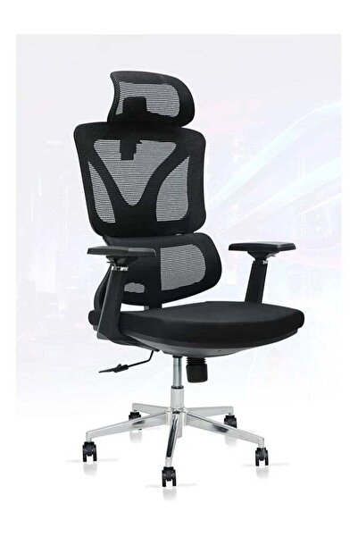 Multi Home Furniture كرسي تنفيذي مريح مزود بمساند ذراع ثلاثية الأبعاد ومسند ظ...