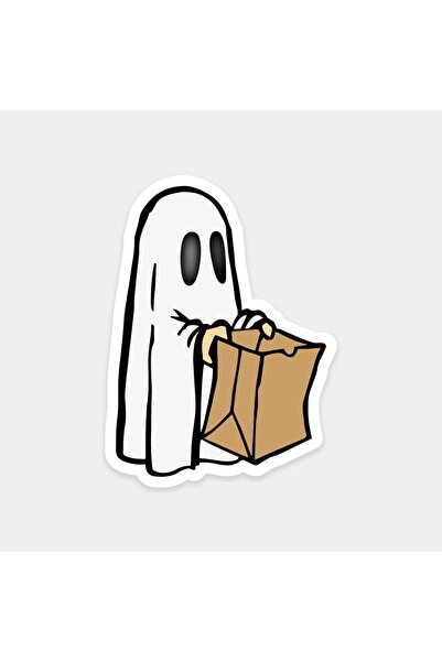The Sticker Story. ملصق الشبح في التسوق