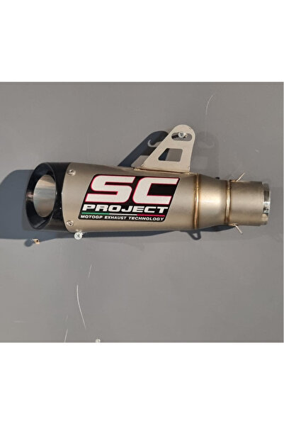 SC Project Tek Boğaz Egzoz A Kalite Replika (Susturuculu)