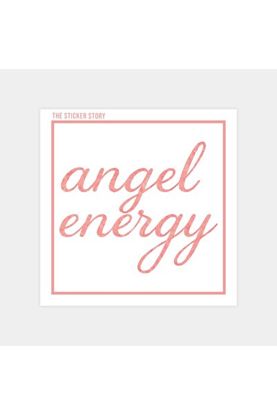 The Sticker Story. Angel Energy Sticker