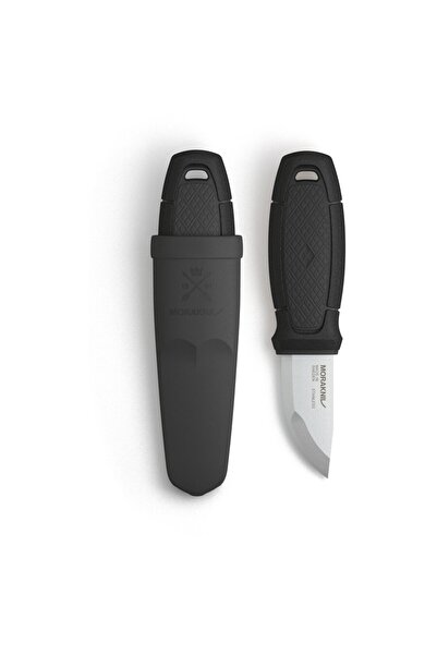 Morakniv Kit cuțit Eldris pentru gât cu aprindere de foc, negru, pentru brico...