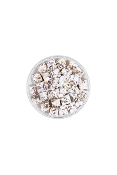 MEŞHUR SAFRANBOLU LOKUMCUSU C. Roasted Peanut Turkish Delight Crystal Box 230 Gr